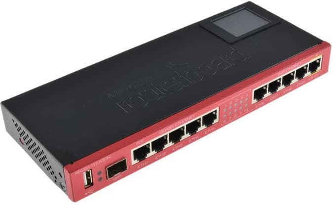 

MIKROTIK RB2011UIAS-IN ROUTERBOARD 600MHZ, 128MB, 5XFE, 5XGE, 1XSFP, 1XMICROUSB, L5