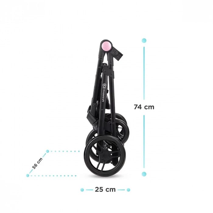 

Kinderkraft Wózek spacerowy LITE UP gray