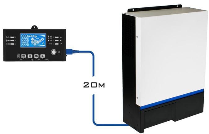 

Inwerter falownik 1-fazowy OFF-GRID, ESB 6kW-24 24V 3000/6000W