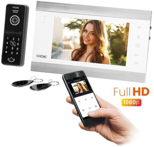 

WIDEODOMOFON WI-FI VIRONE VDP-61FHDZD/W