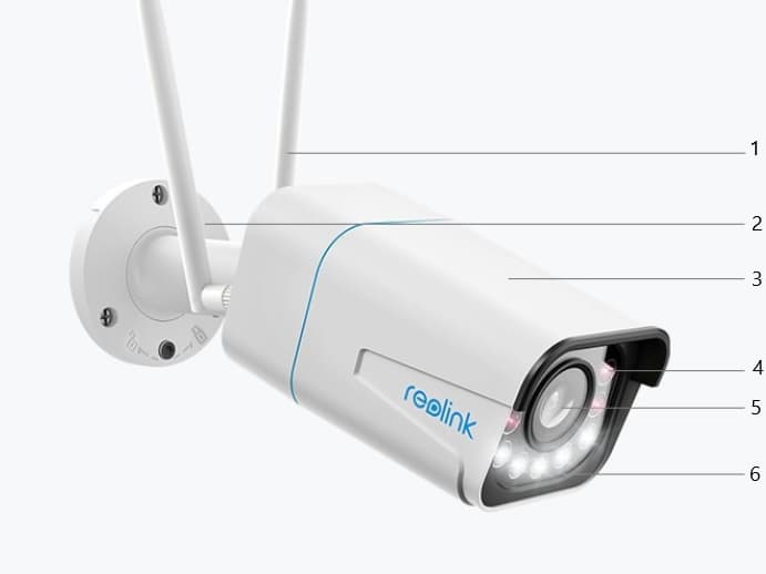 

Kamera IP Reolink RLC-511WA 5MP zoom wifi 2,4 i 5Ghz