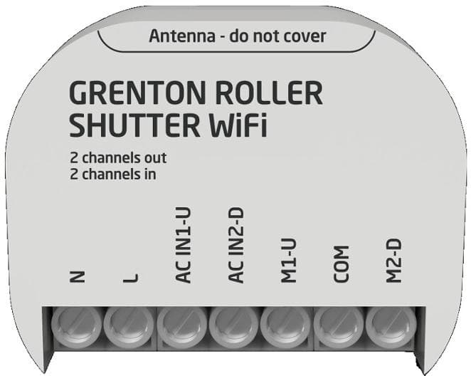 

GRENTON - ROLLER SHUTTER WiFi, FLUSH