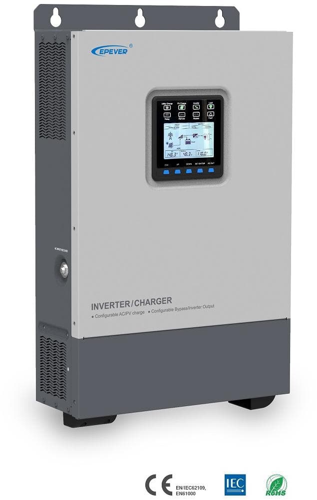 

Inwerter falownik 1-fazowy OFF-GRID, EPEVER UP5000-HM8042 48V 5000/8000W