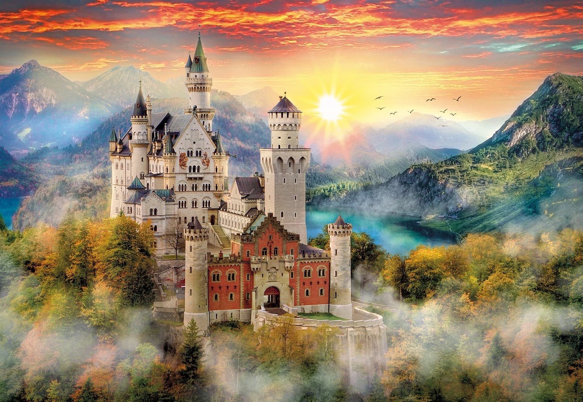 

2000 Elementów Neuschwanstein