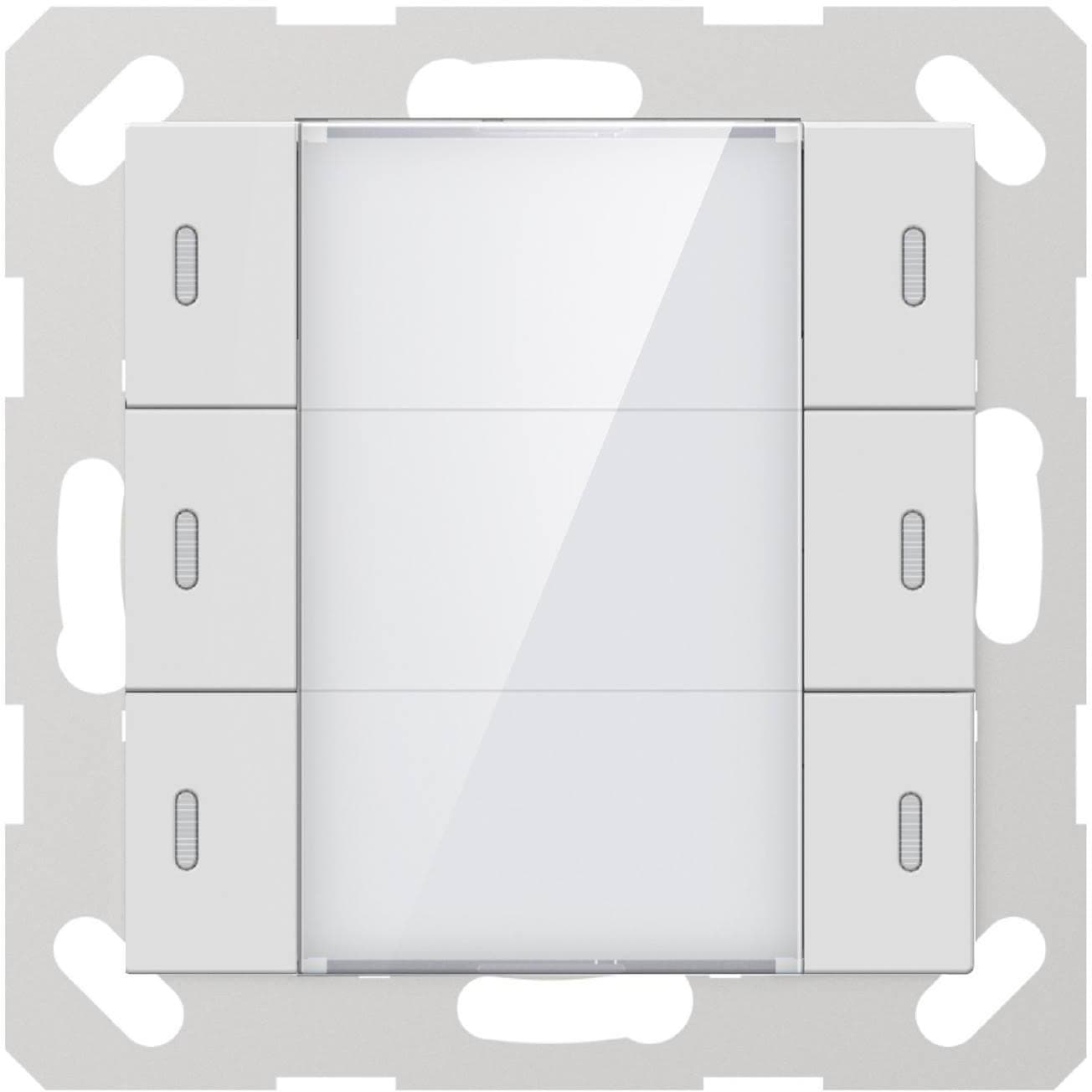 

GVS KNX Sensor dotykowy 3-przyciskowy z czujnikiem temp. biały błysz. CHPLE-06/02.1.00