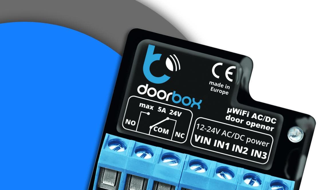 

Blebox doorBox - sterownik do drzwi i furki - µWiFi