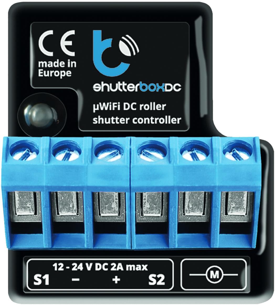 

BLEBOX shutterboxDC - STEROWNIK ROLET 12-24V DC