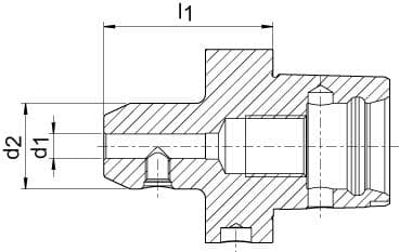 

Uchwyt zaciskowy Weldon Capto C6 D10 60mm HAIMER