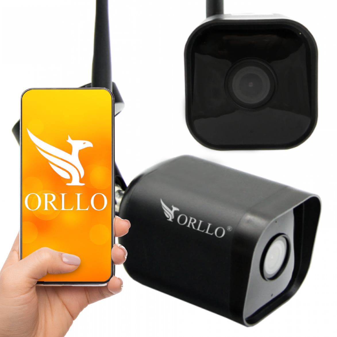 

Kamera IP WiFi ZEWNĘTRZNA FULL HD 2Mpx IR ORLLO POWERCAM E4