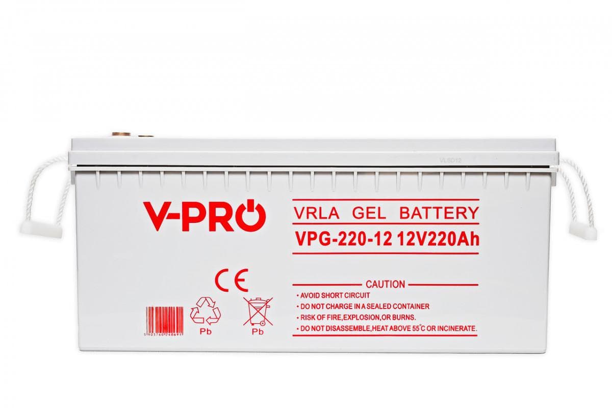 

Akumulator Volt Polska Gel VPRO Solar 12V 220Ah