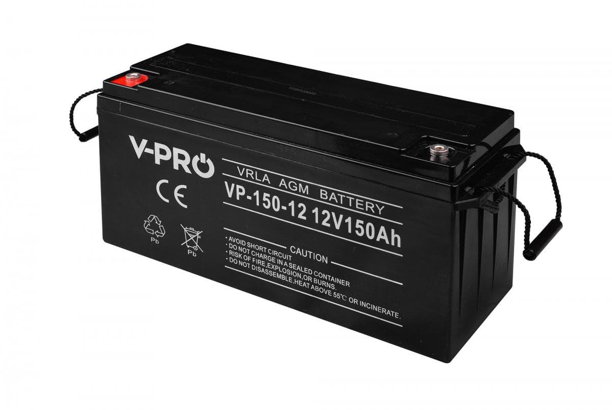 

Akumulator VOLT POLSKA AGM VPRO 12V 150Ah VRLA Bezobsługowy