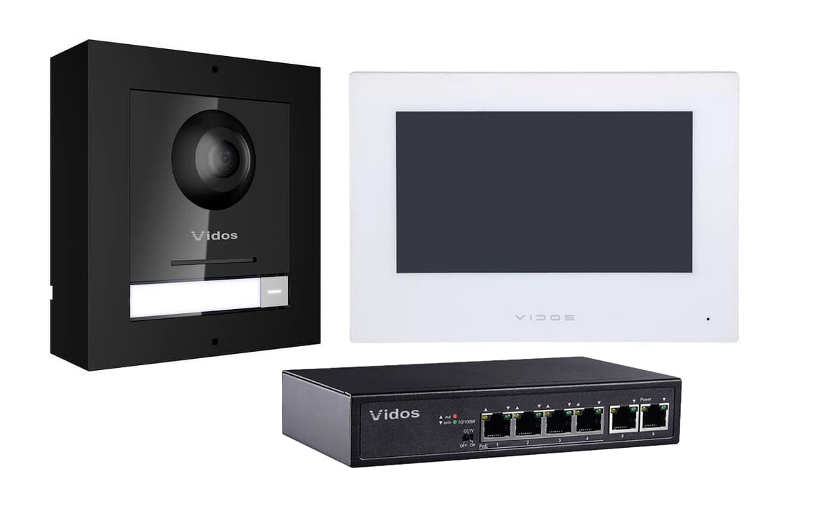 

WIDEODOMOFON IP VIDOS ONE M2010W/S2101