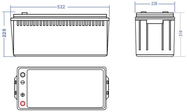 

AKUMULATOR AGM Green Cell VRLA 12V 200Ah