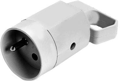 

Gniazdo z uchem z uziemieniem 2P+Z 16A 250V IP20 białe (1LM)