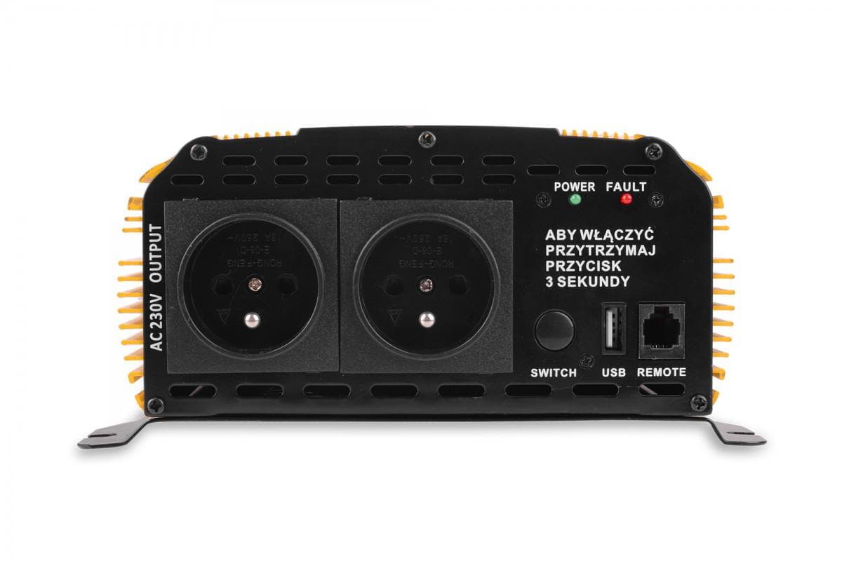 

PRZETWORNICA VOLT POLSKA SINUS PLUS 1200 24V / 230V 600/1200W