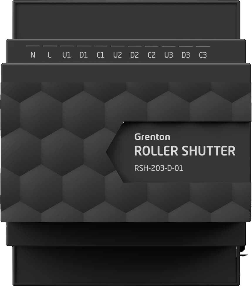

GRENTON - ROLLER SHUTTER x3, DIN, TF-Bus ( 2.0 )