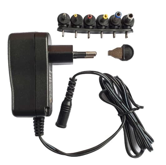 

ZASILACZ WTYCZKOWY 3-12V 2.25A 1m. 3V 4,5V 5V 6V 7,5V 9V 12VDC REGULOWANY ESPE