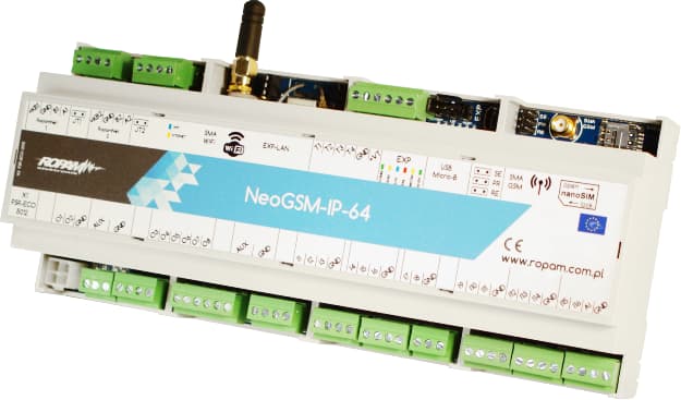 

ROPAM CENTRALA ALARMOWA NEOGSM-IP-64-D12M