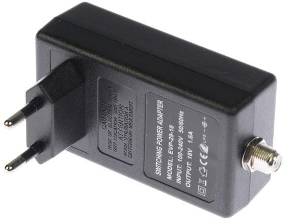 

Zasilacz do multiswitchy 18V 1.6A na wtyk F