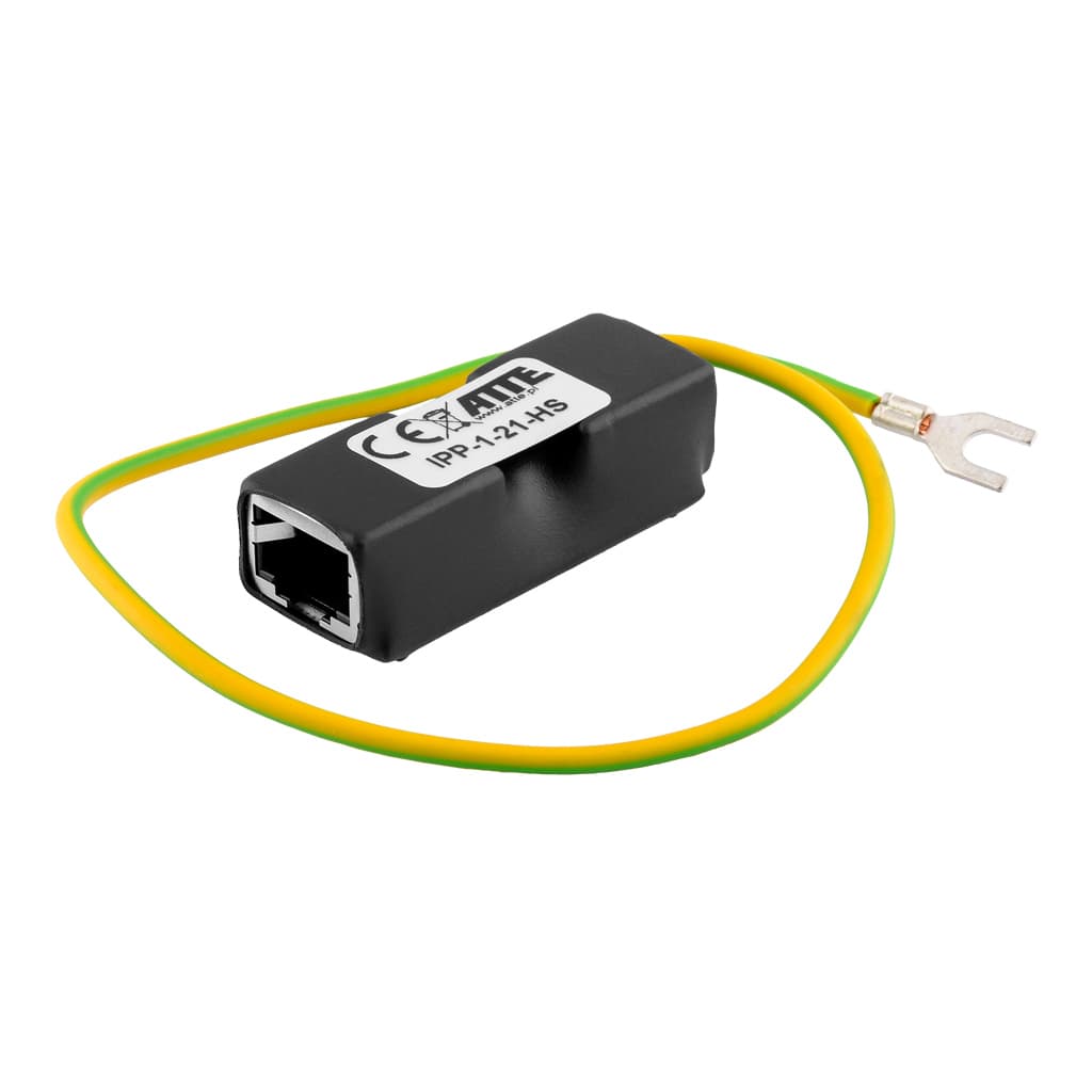 

Ogranicznik przepięć Gigabit LAN + PoE ATTE IPP-1-21-HS