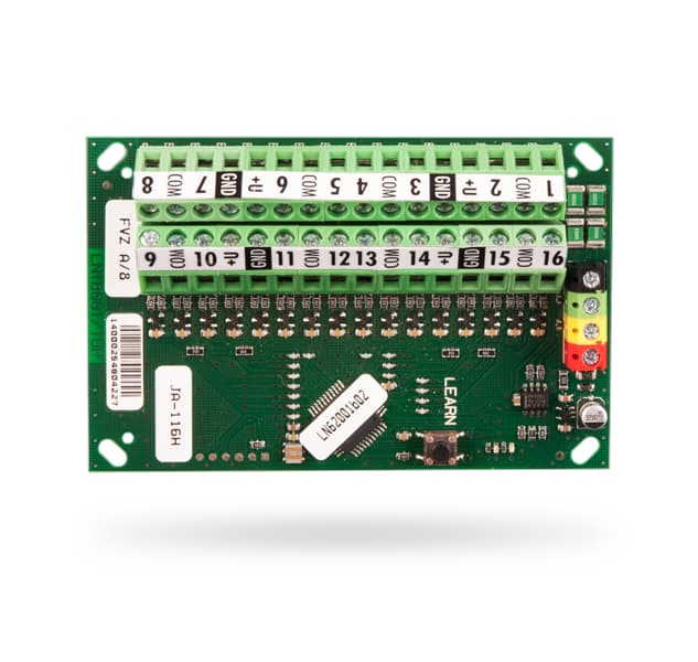 

JA-116H Ekspander 16 wejść dla czujek analogowych