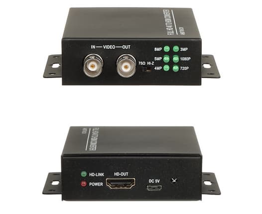 

KONWERTER HV/HDMI+HV-HV/HDMI+HV-V2. AHD/HD-CVI/HD-TVI/CVBS na HDMI