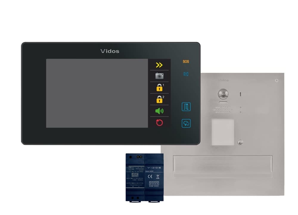 

Skrzynka na listy Vidos DUO z monitorem M1021B/S1201-SK