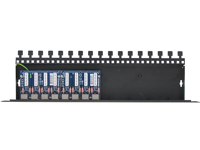 

8-kanałowy panel zabezpieczający LAN z ochroną przepięciową PoE EWIMAR PTU-58R-ECO/PoE