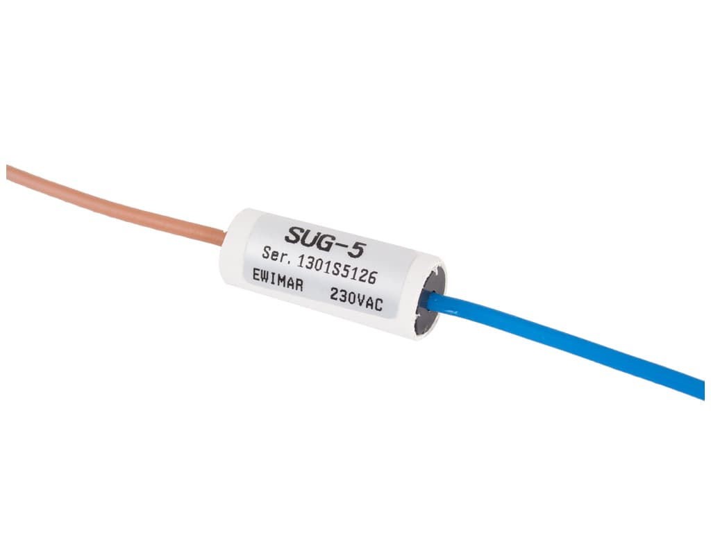 

Miniaturowe zabezpieczenie antyprzepięciowe 230V EWIMAR SUG-5