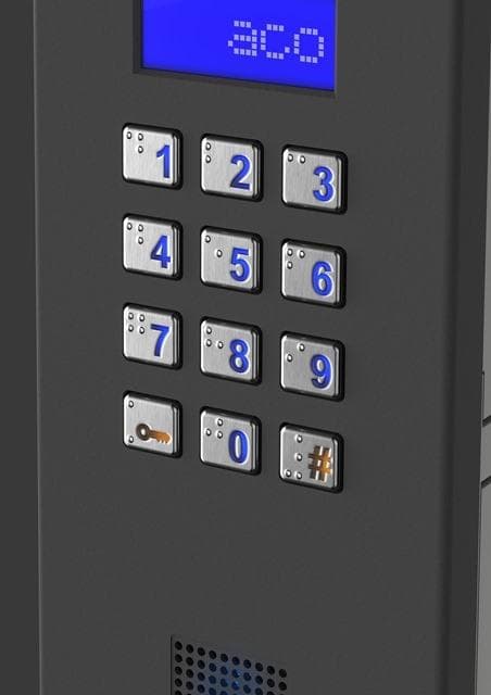 

ACO CDNP7ACC ST CENTRALA DOMOFONOWA grzałka LCD. RFID MASTER