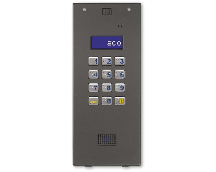 

ACO CDNP7ACCS ST CENTRALA DOMOFONOWA grzałka LCD. RFID SLAVE