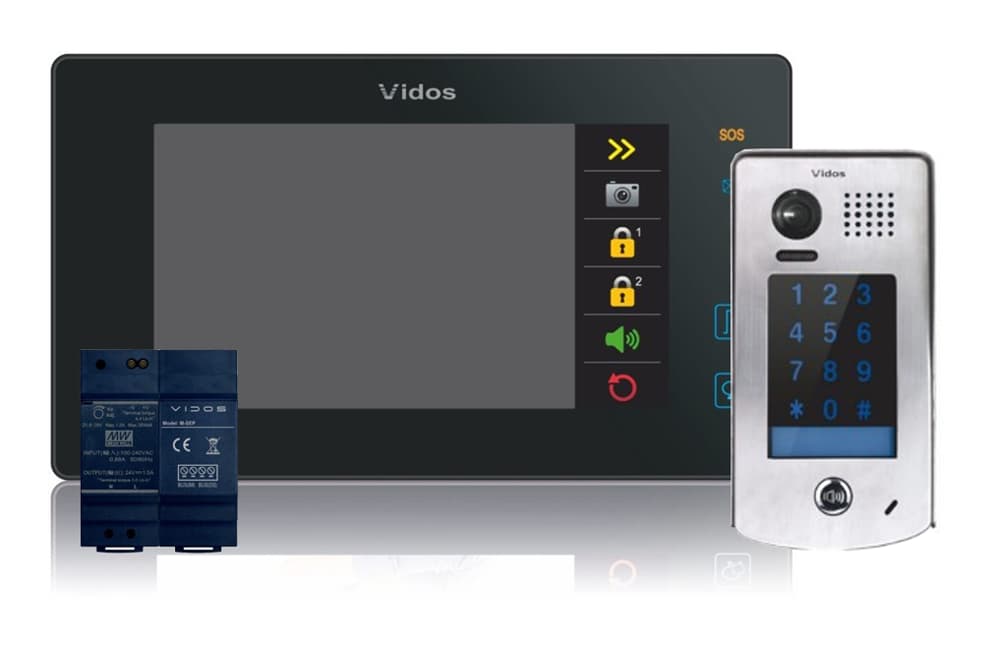 

Wideodomofon VIDOS DUO M1021B-2 / S1301D