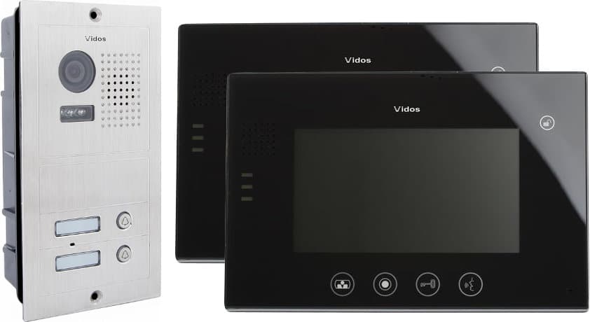 

Wideodomofon VIDOS 2 x M670B/S602