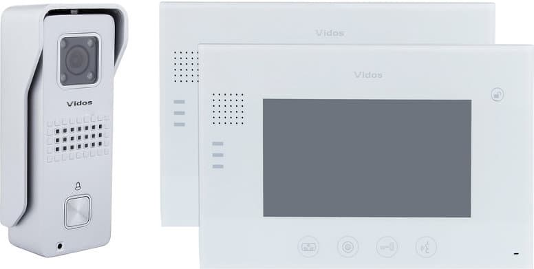 

WIDEODOMOFON VIDOS 2 x M670W/S6S
