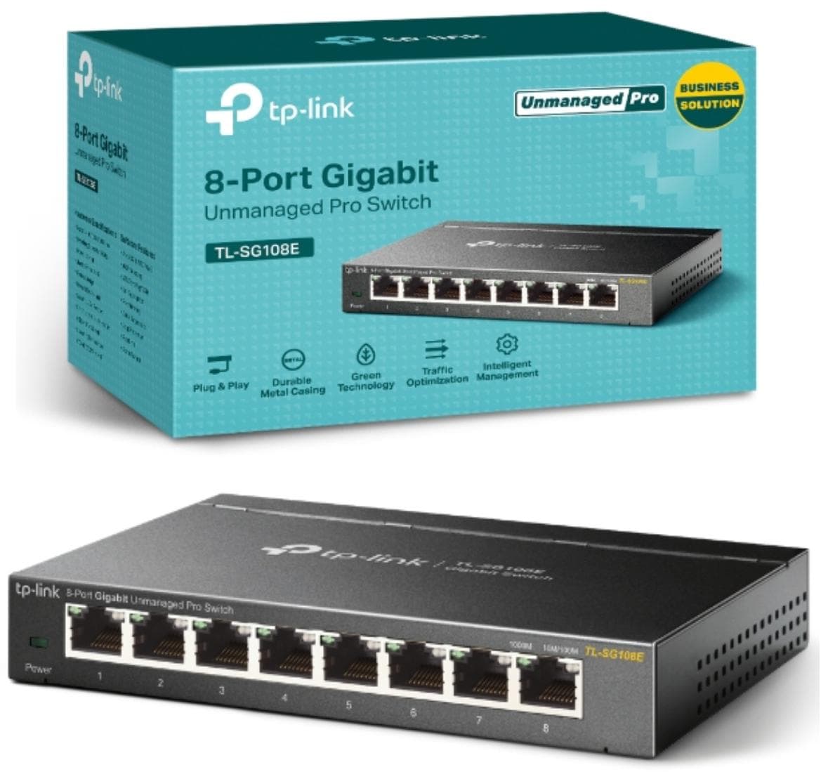 

SWITCH TP-LINK TL-SG108E