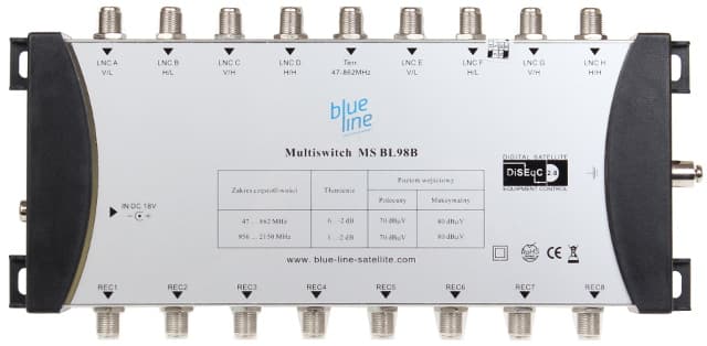 

MULTISWITCH BLUE LINE 9/8