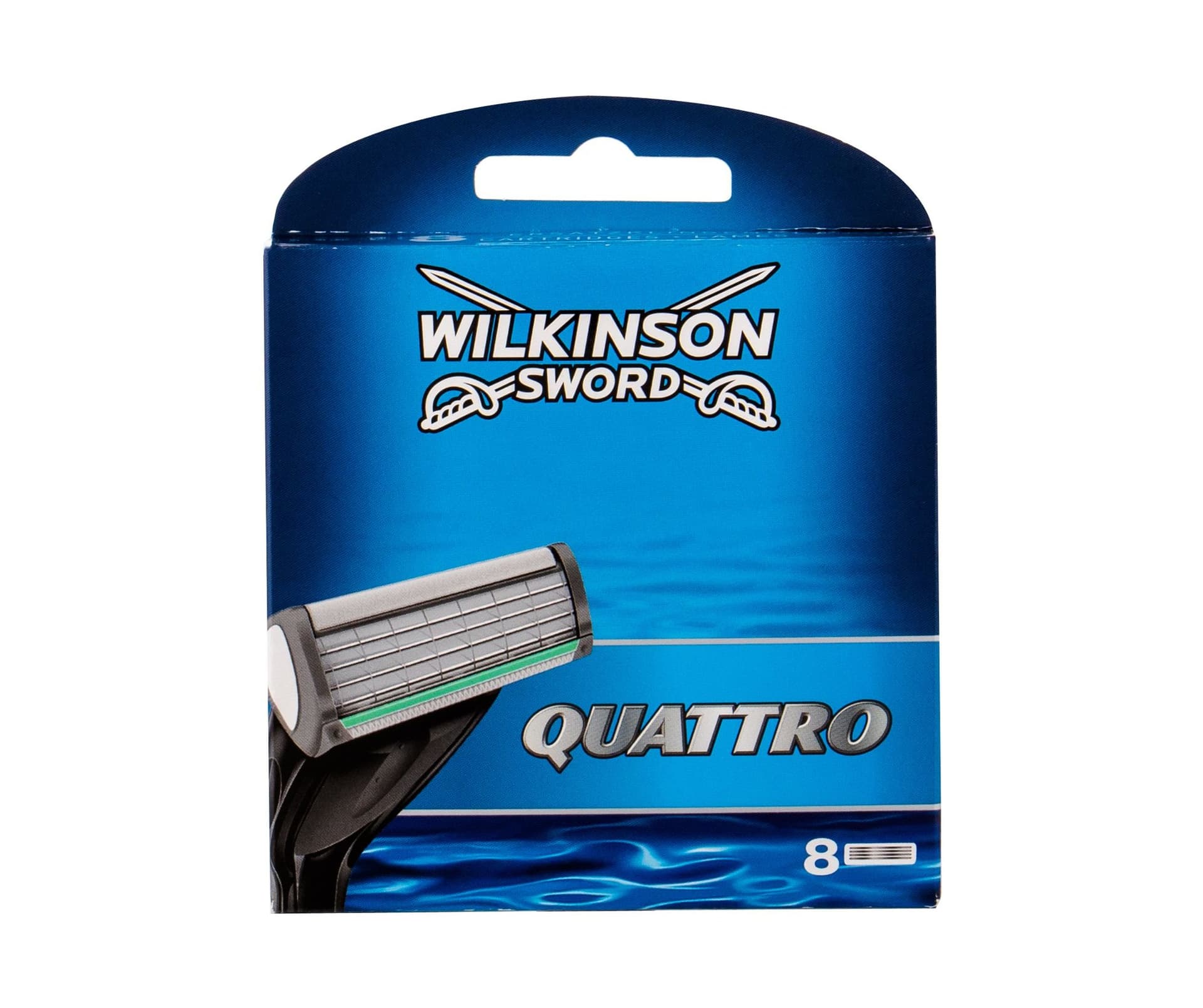 

Wilkinson Sword Quattro Wkład do maszynki 8 szt (M)