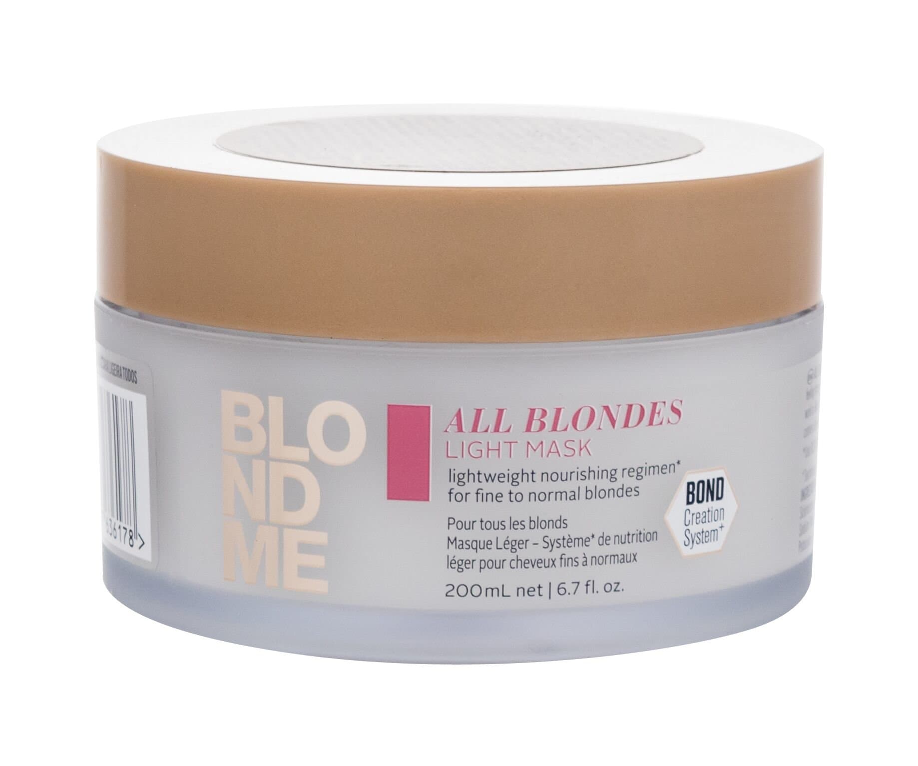 

Schwarzkopf Professional All Blondes Blond Me Light Mask Maska do włosów 200ml (W)