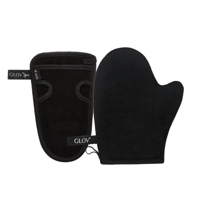 

GLOV SET Perfect Tan rękawica peelingująca + Tan Mitt rękawica do samoopalacza