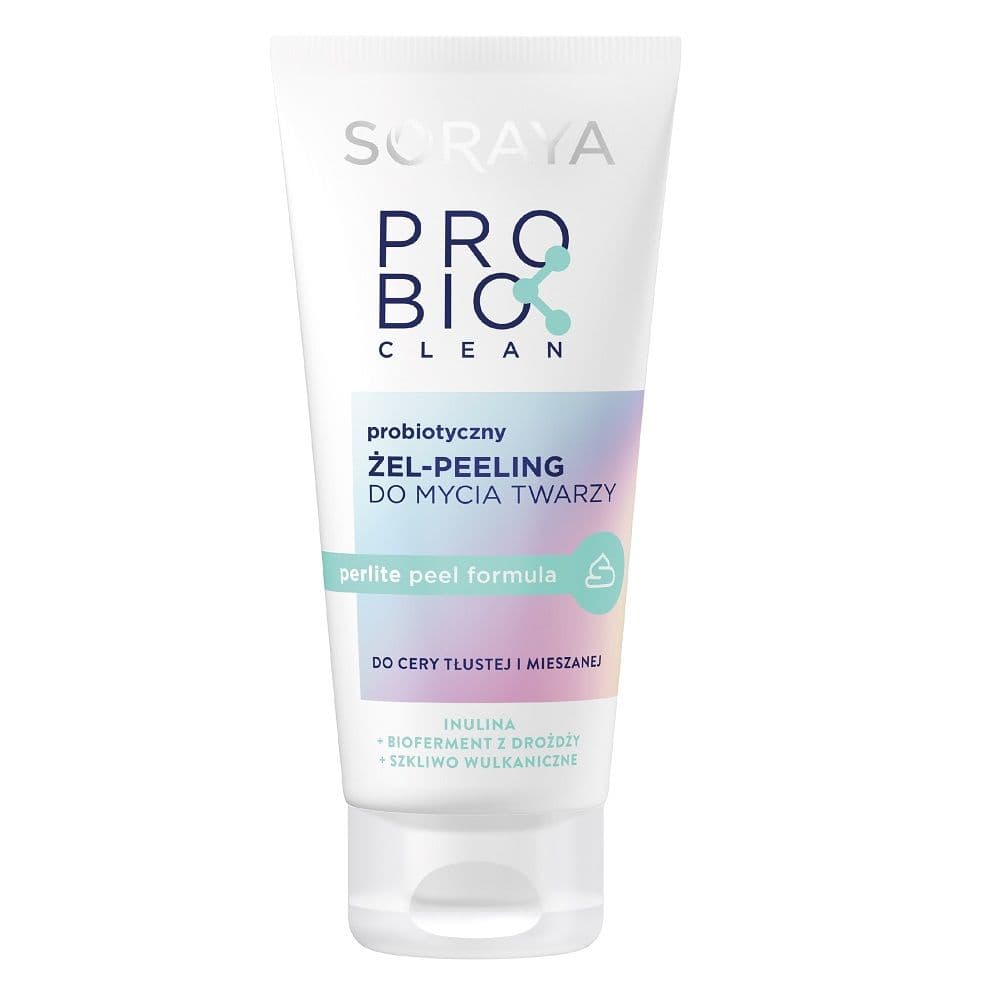 

Soraya Probio Clean Probiotyczny Żel-peeling do mycia twarzy do cery tłustej i mieszanej 150ml