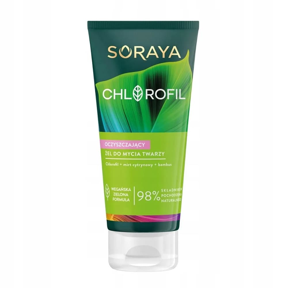 

Soraya Chlorofil Oczyszczający Żel do mycia twarzy do młodej cery 150ml