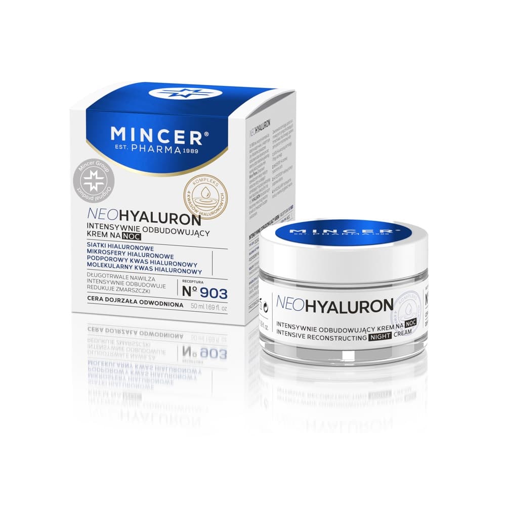 

MINCER PHARMA NeoHyaluron krem odbudowujący do twarzy na noc 903 50ml