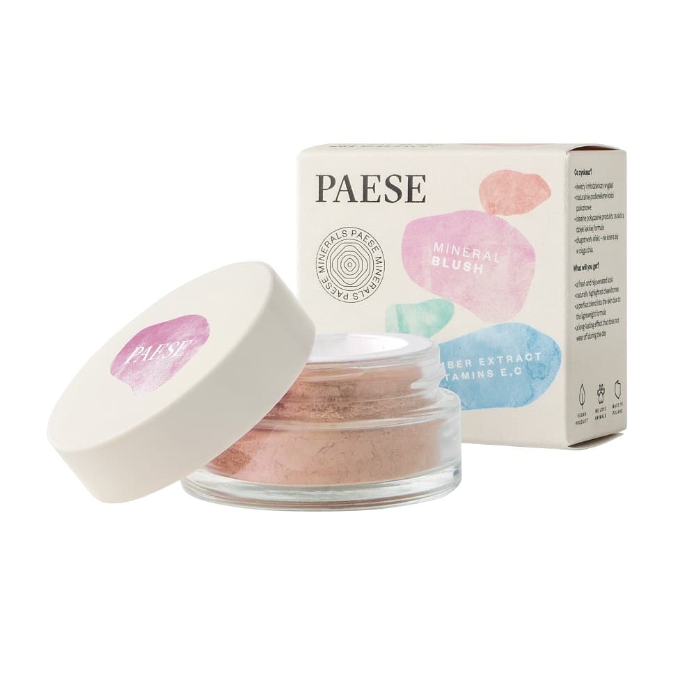 

PAESE Minerals róż mineralny 301N Dusty Rose 6g