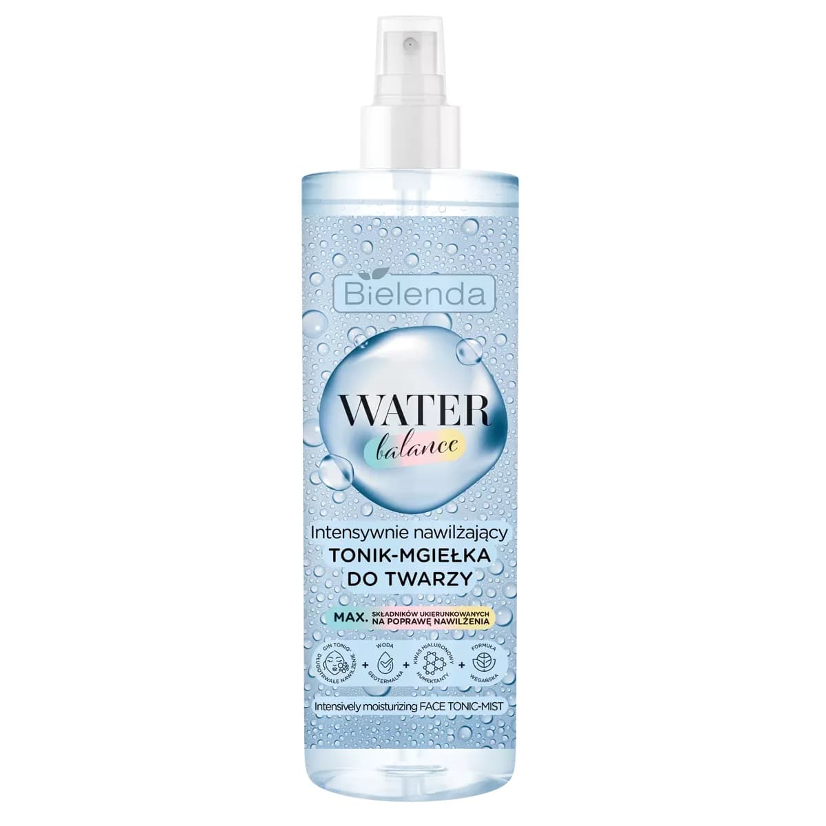 

Bielenda Water Balance Intensywnie Nawilżający Tonik-Mgiełka do twarzy 200ml