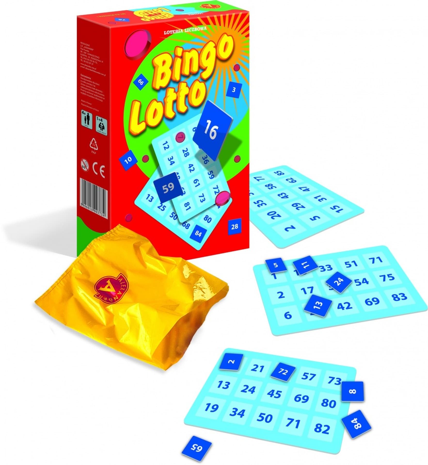 

Gra Bingo lotto mini