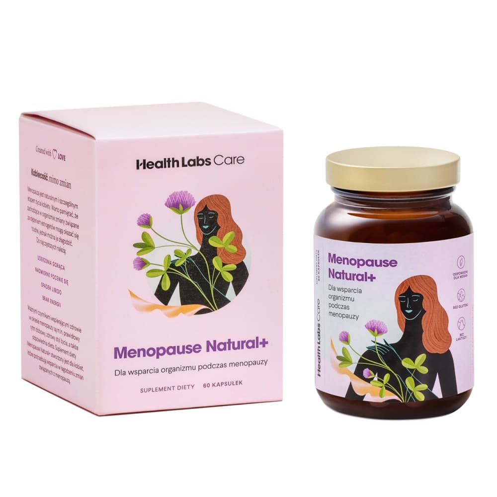 

HEALTHLABS Menopause Natural+ wsparcie podczas menopauzy 60 kapsułek