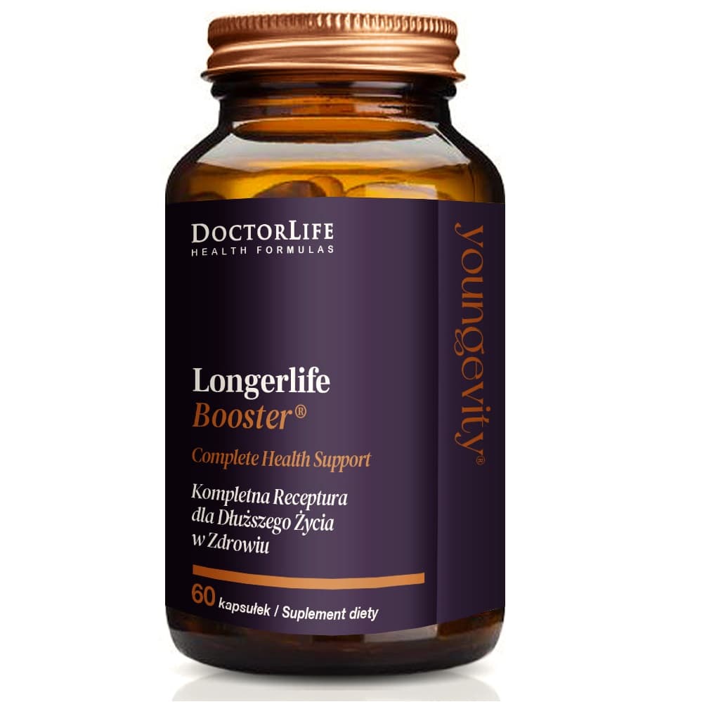 

Doctor Life LongerLife Booster wsparcie zdrowia suplement diety 60 kapsułek