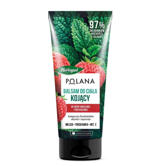 

HERBAPOL Polana Balsam do ciała kojący - Melisa & Truskawka & Wit.C 400ml