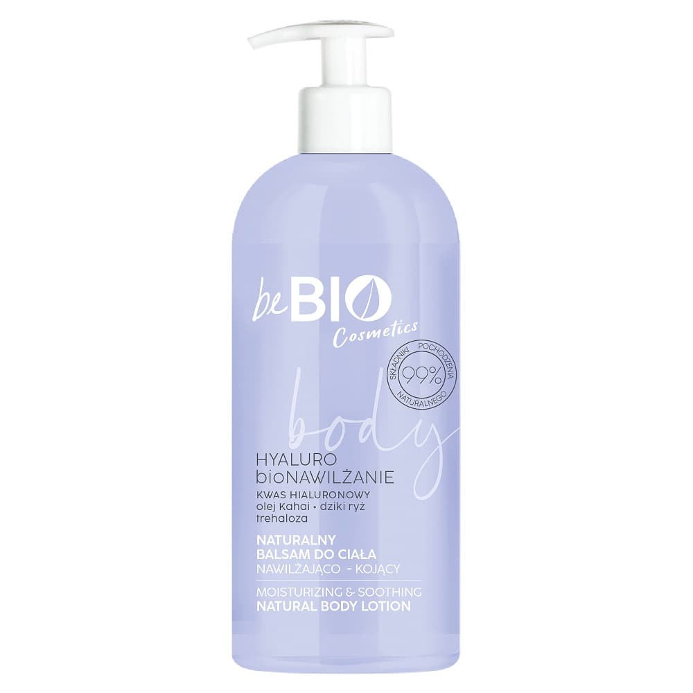 

BE BIO Ewa Chodakowska naturalny balsam do ciała z kwasem hialuronowym, trehalozą i ekstraktem dzikiego ryżu 350ml