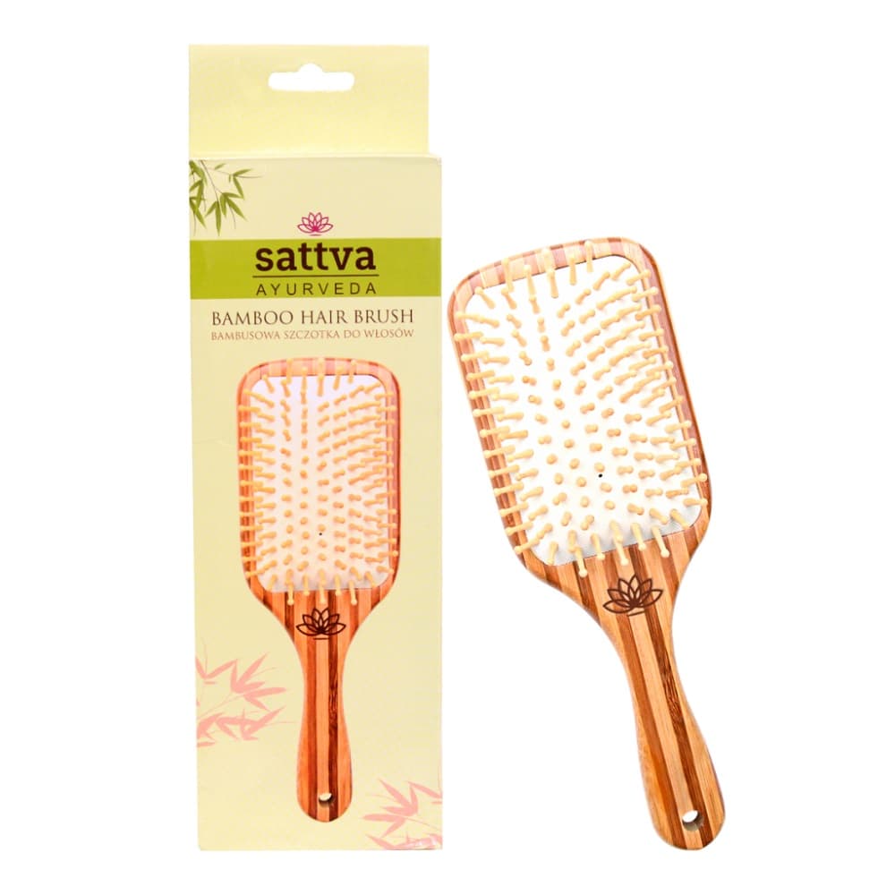 

Sattva Bamboo Hair Brush bambusowa szczotka do włosów